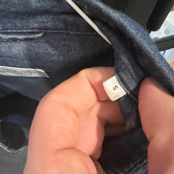 Saturdays NYC Denim Men’s Button Up. Size S - Picture 3 of 3